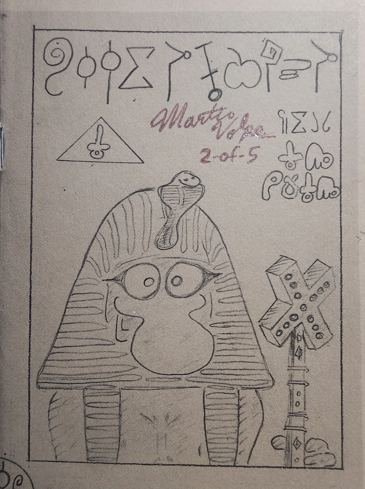 Pharaoh. Original. Marty Volpe.