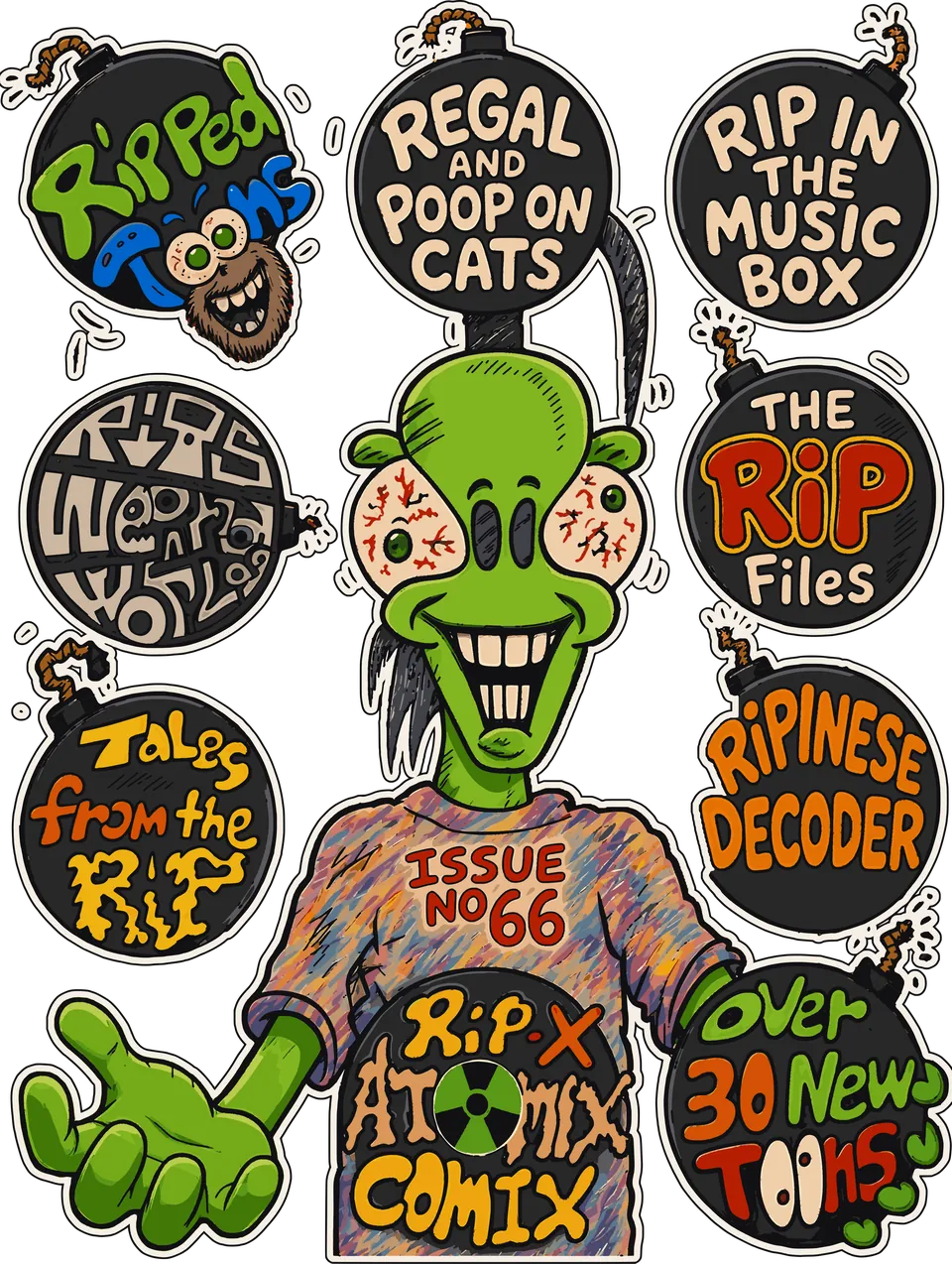 Bomb Juggler art by Marty Volpe